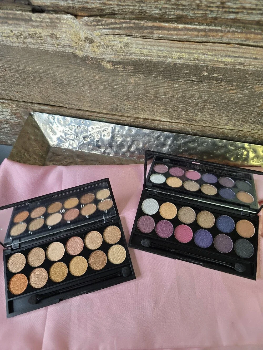 Sleek Eyeshadow Palette Set - Pink and Gold Shades, NWOT